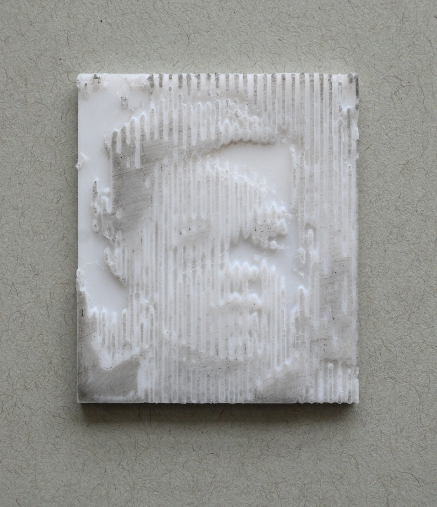 Paul on Tractor Halftone 3D Print 2