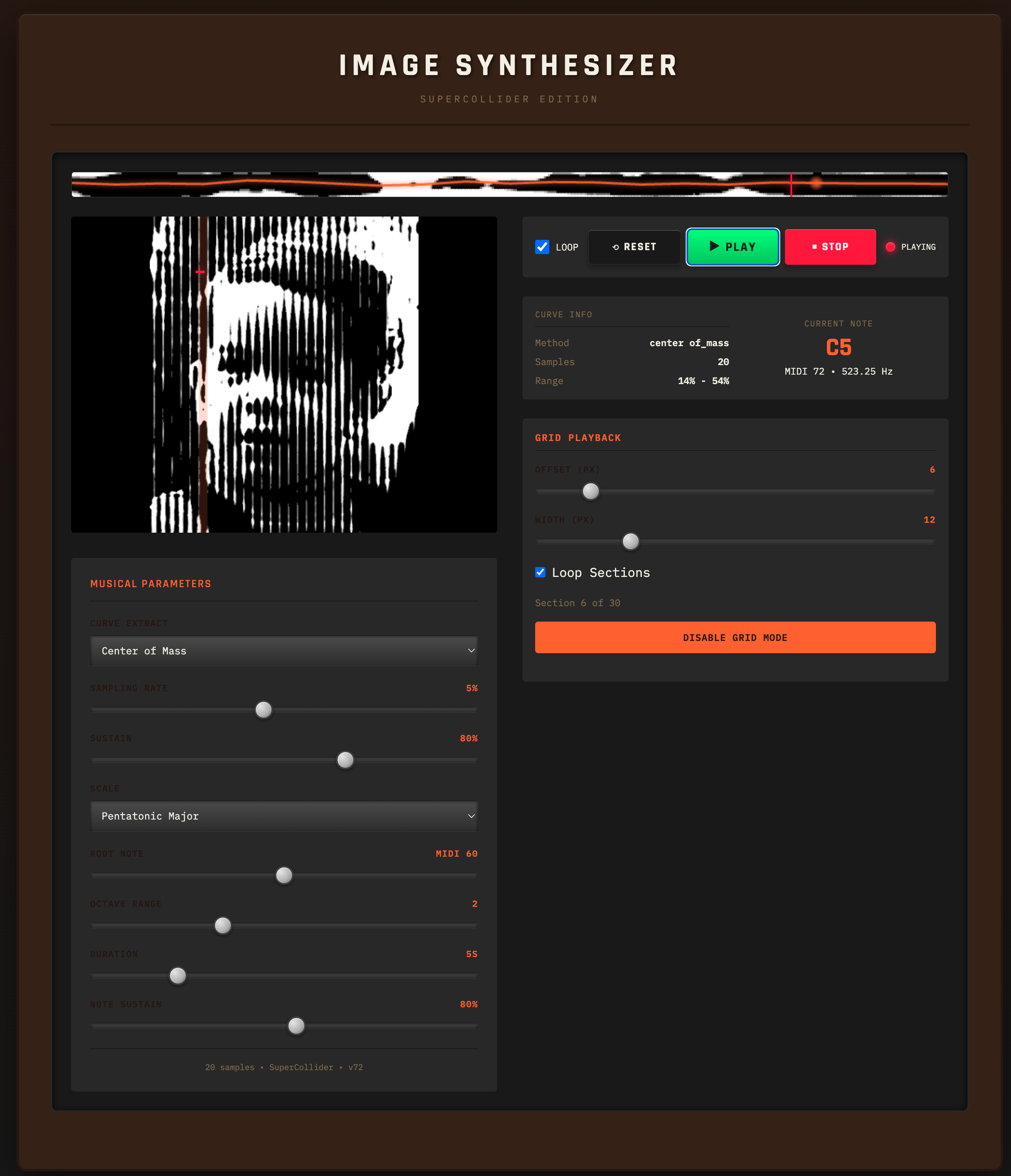 Image Synth Grid