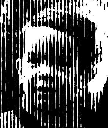 Paul On Tractor - Cropped - Halftone