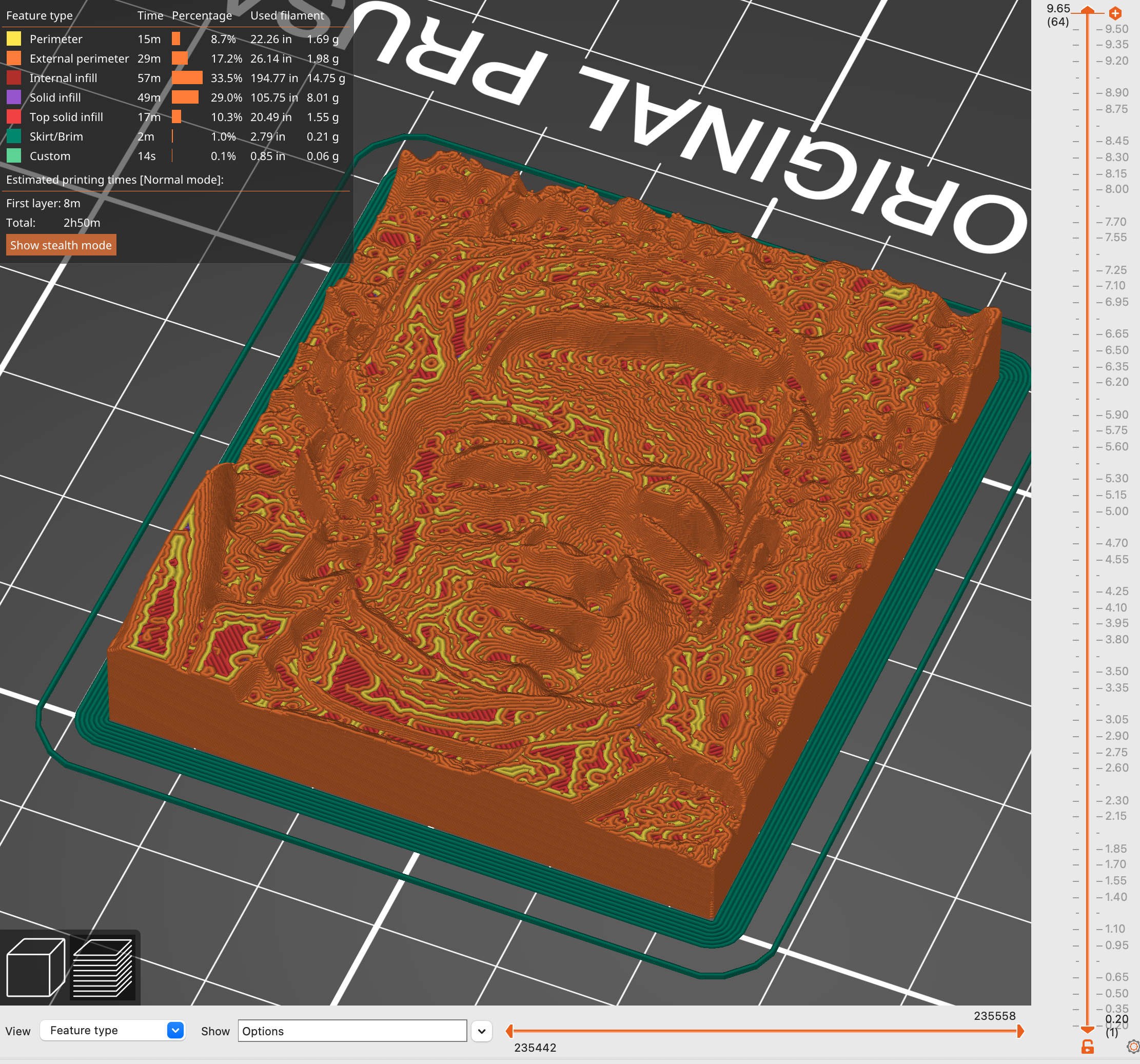 Prusa Slicer Lithophane