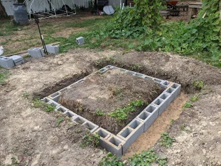Blocks first row