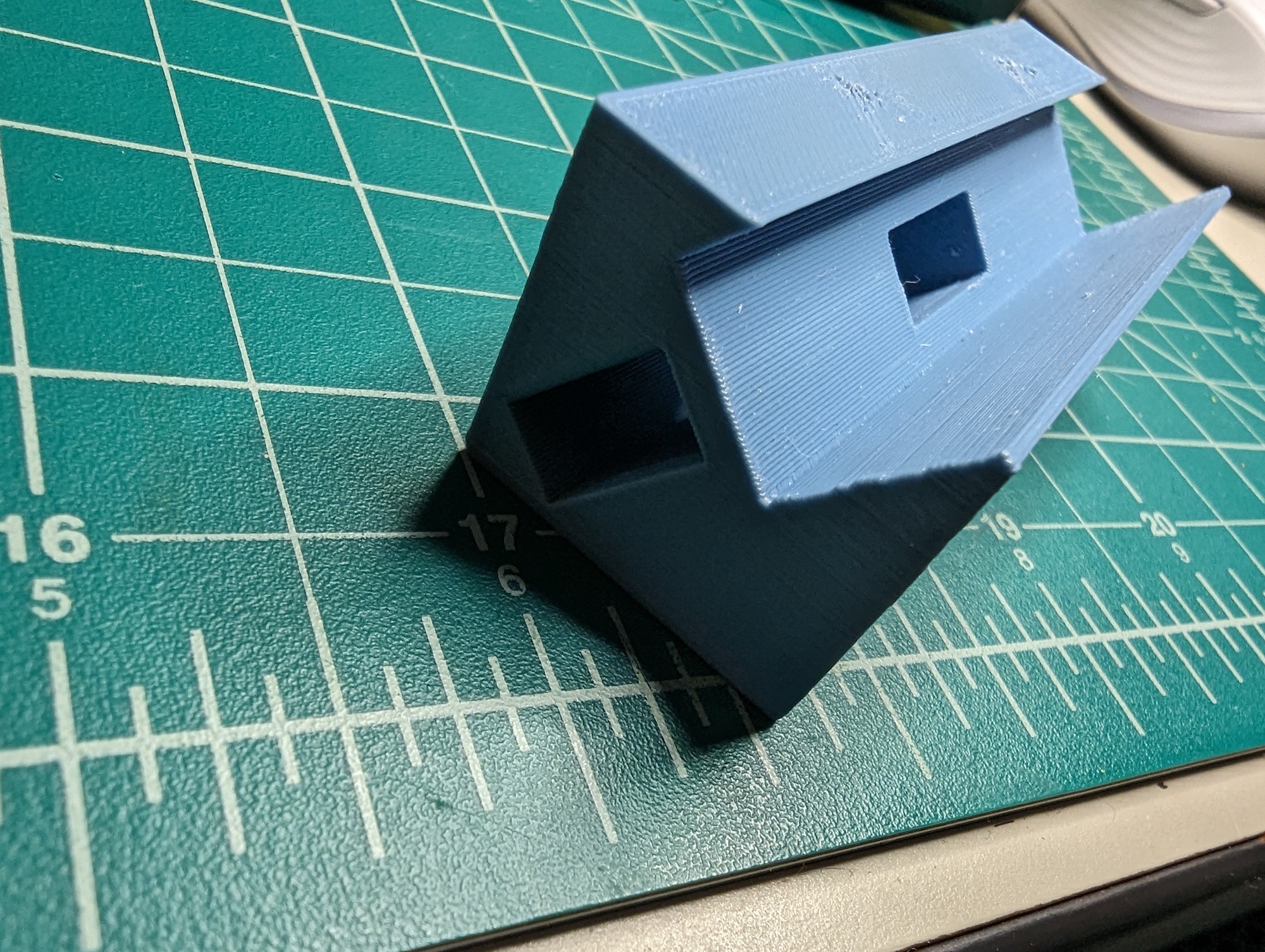Lets do one more variation and waste less filament