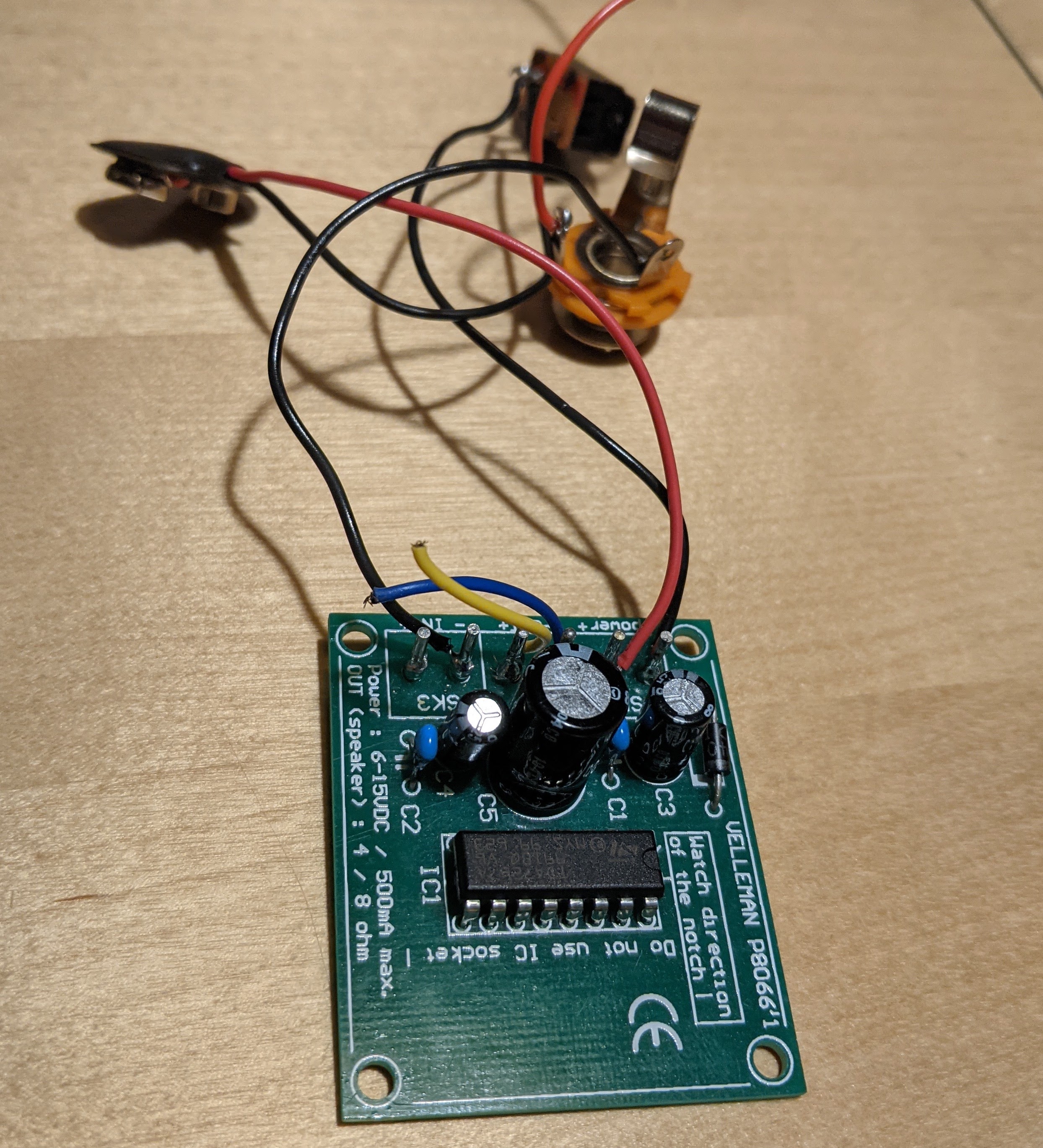Audio Amp circuitry kit