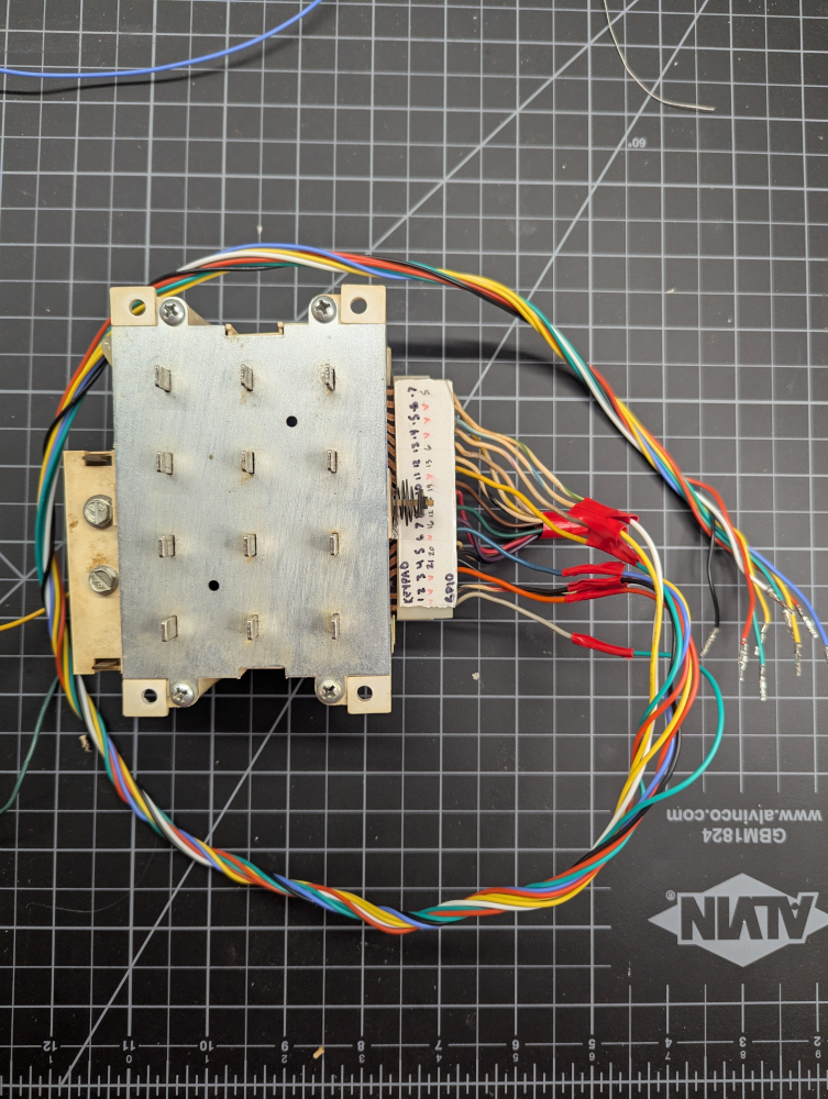 Keypad with harness