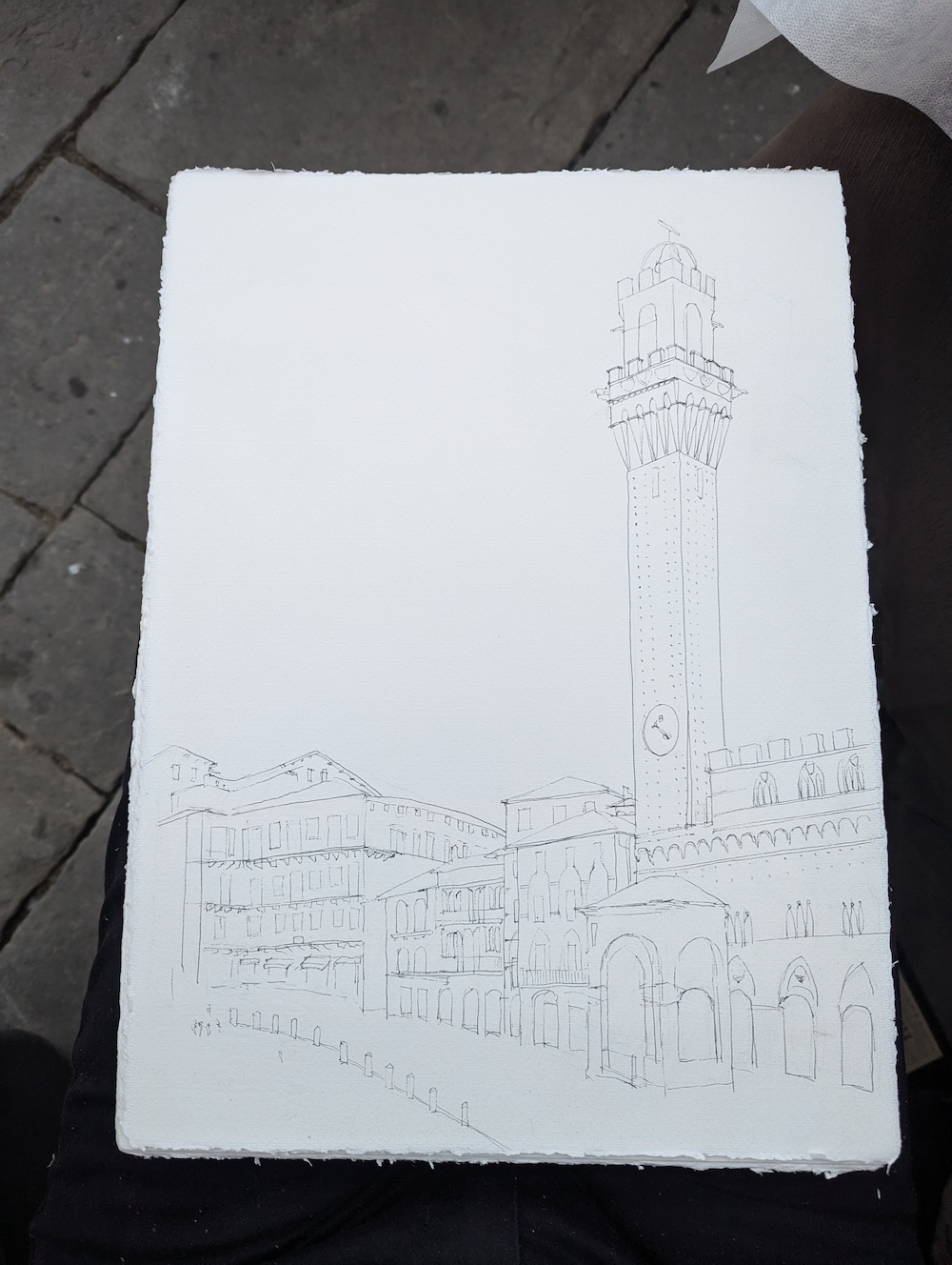 tower sketch