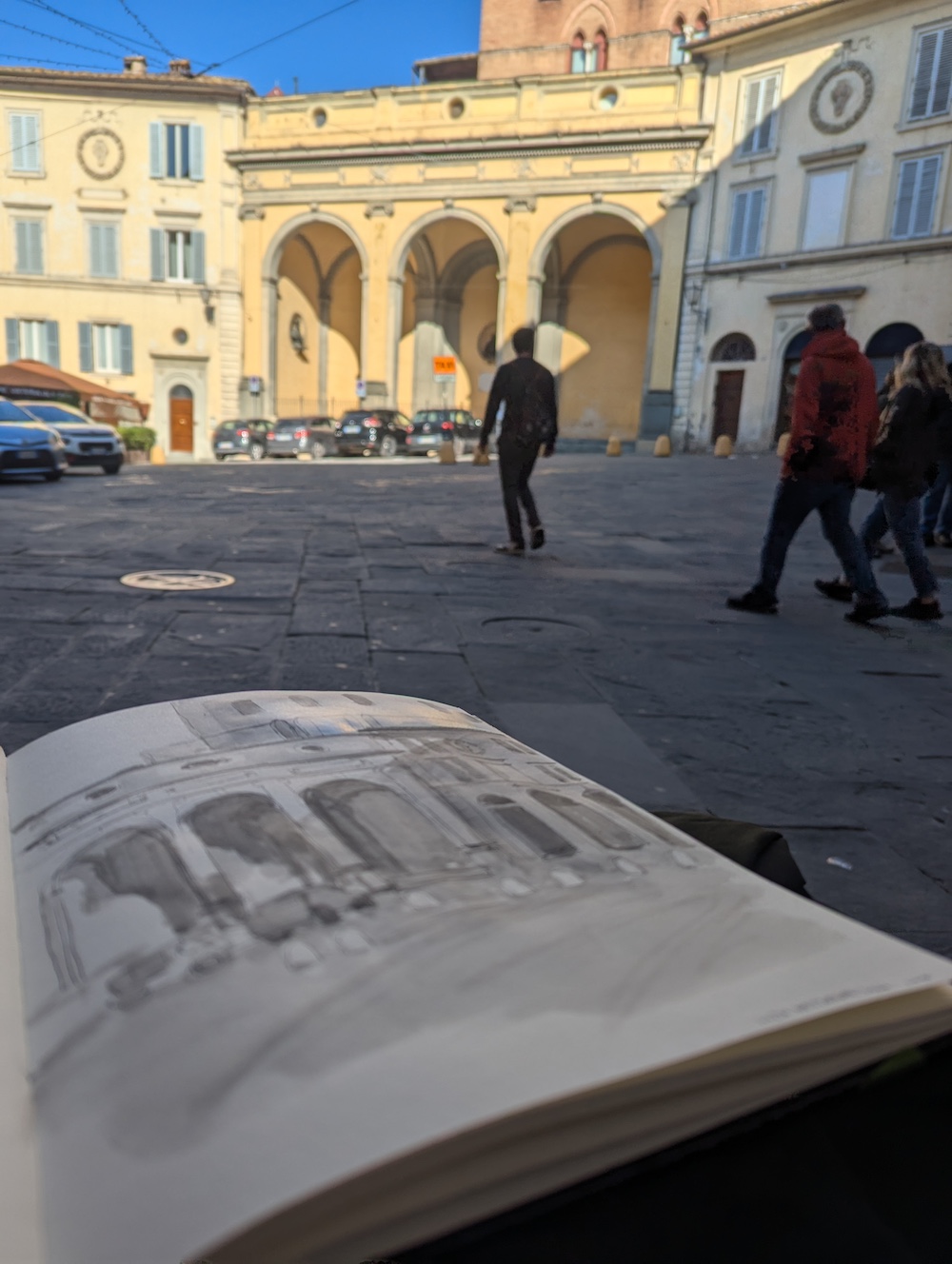 waiting for parker sketchbook