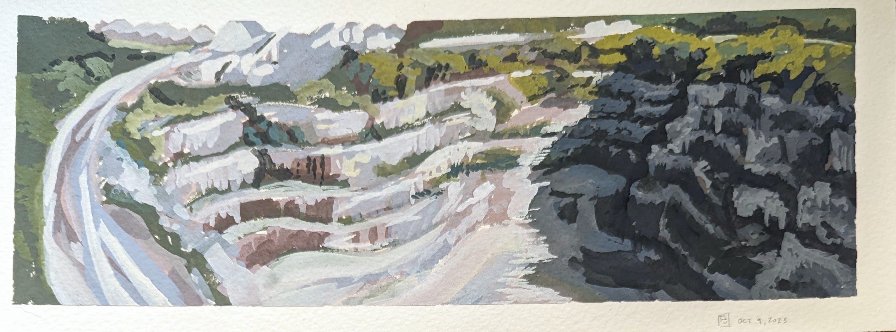 quarry-gouache