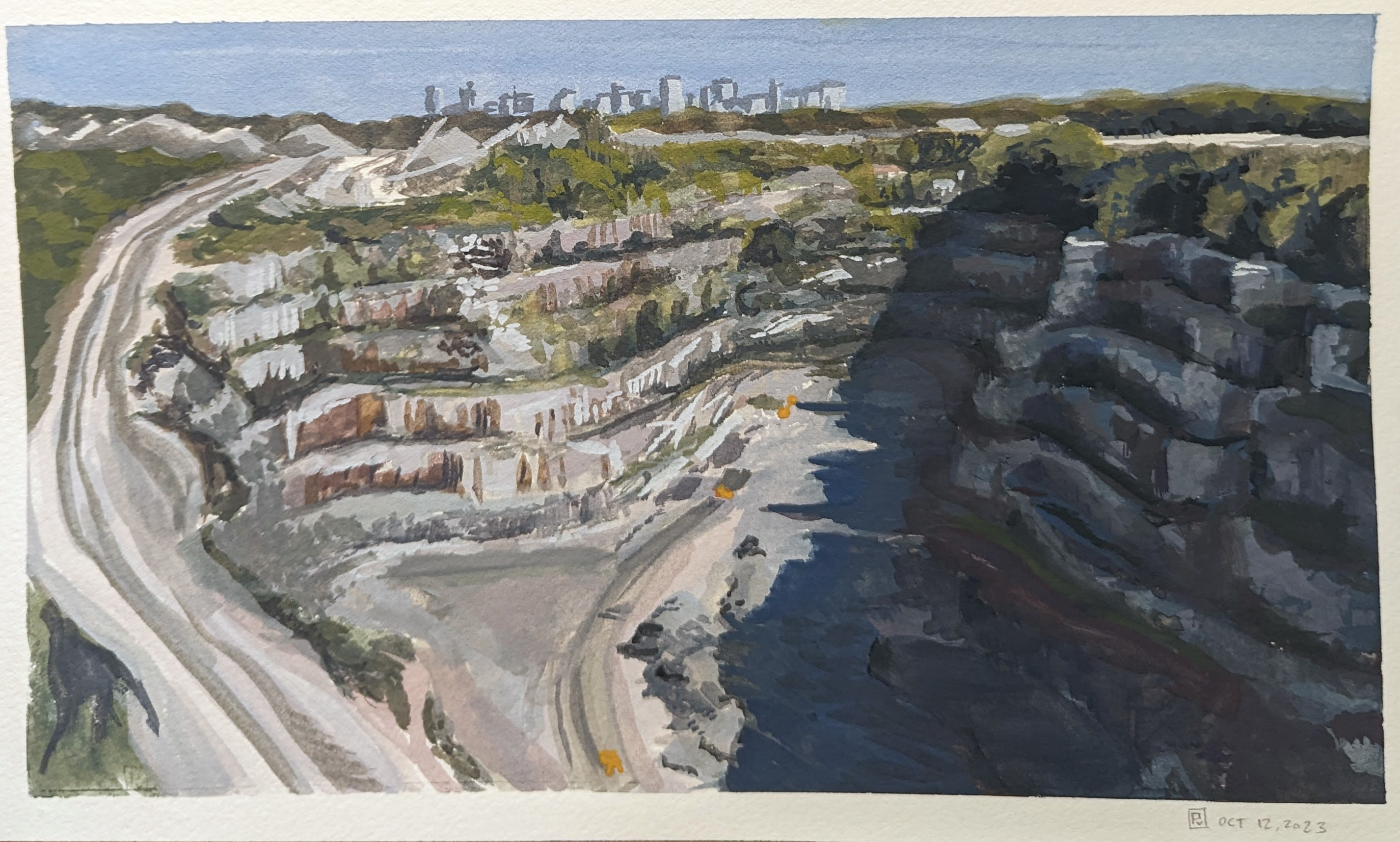 quarry-gouache